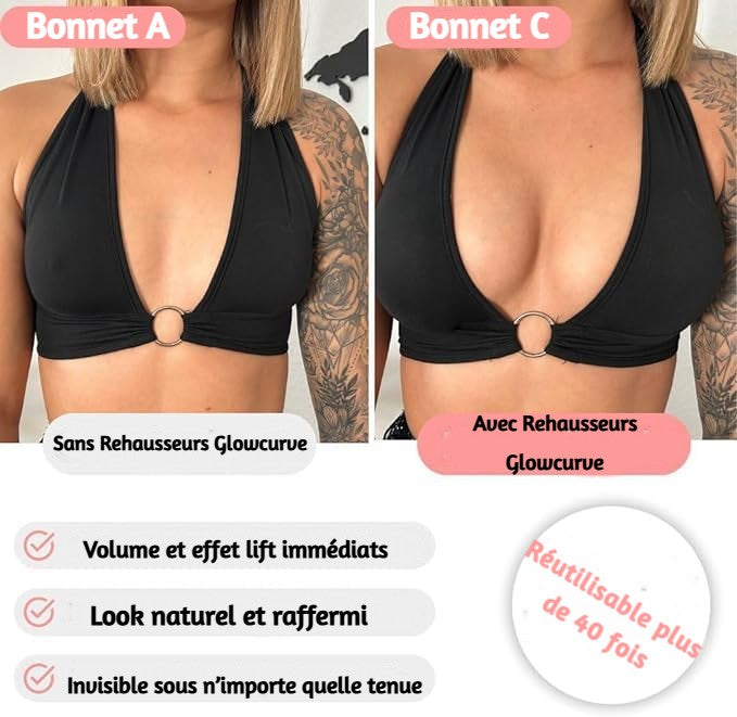 Rehausseurs discrets à fixation double